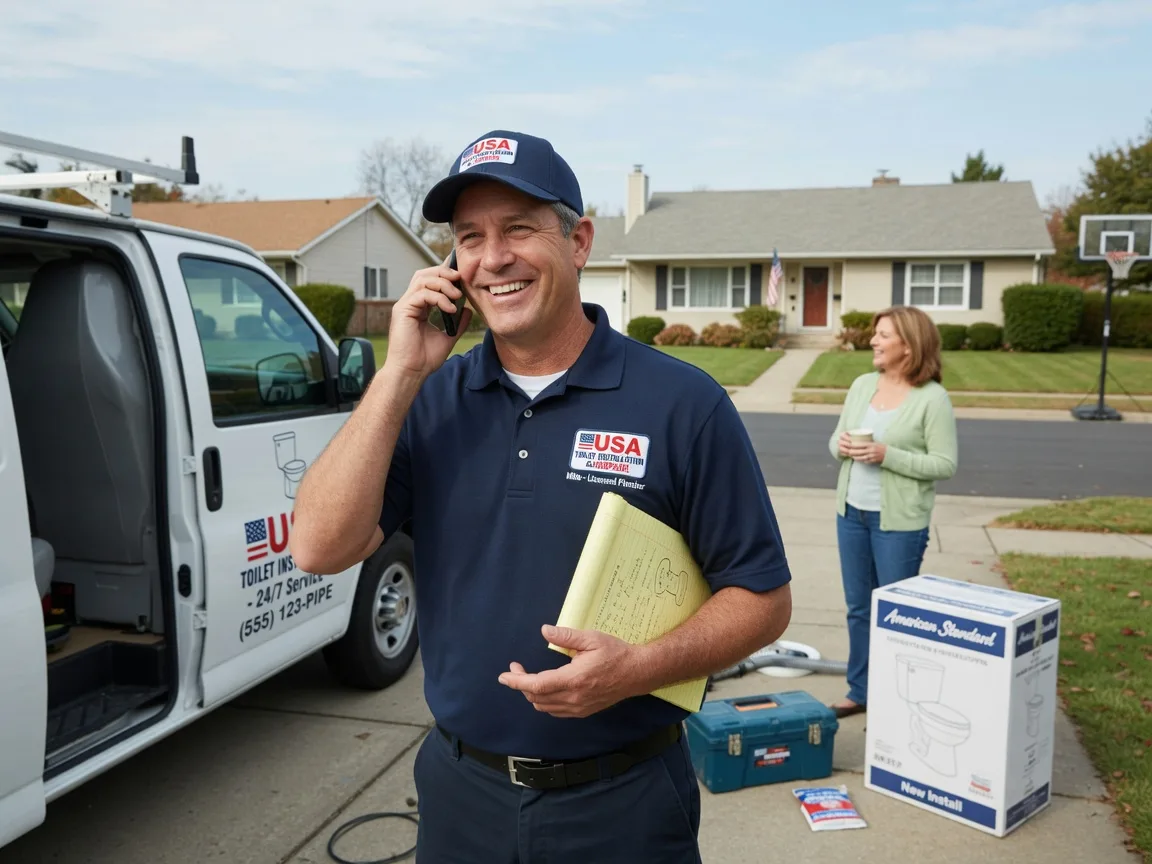 Toilet Installation Hawks, MI FAQs